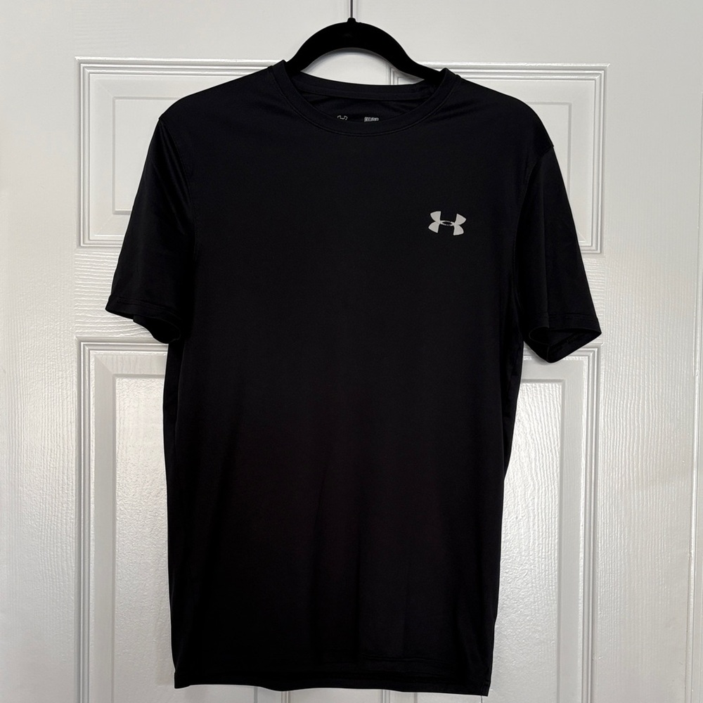 Under Armour Men's Black Short Sleeve Tee